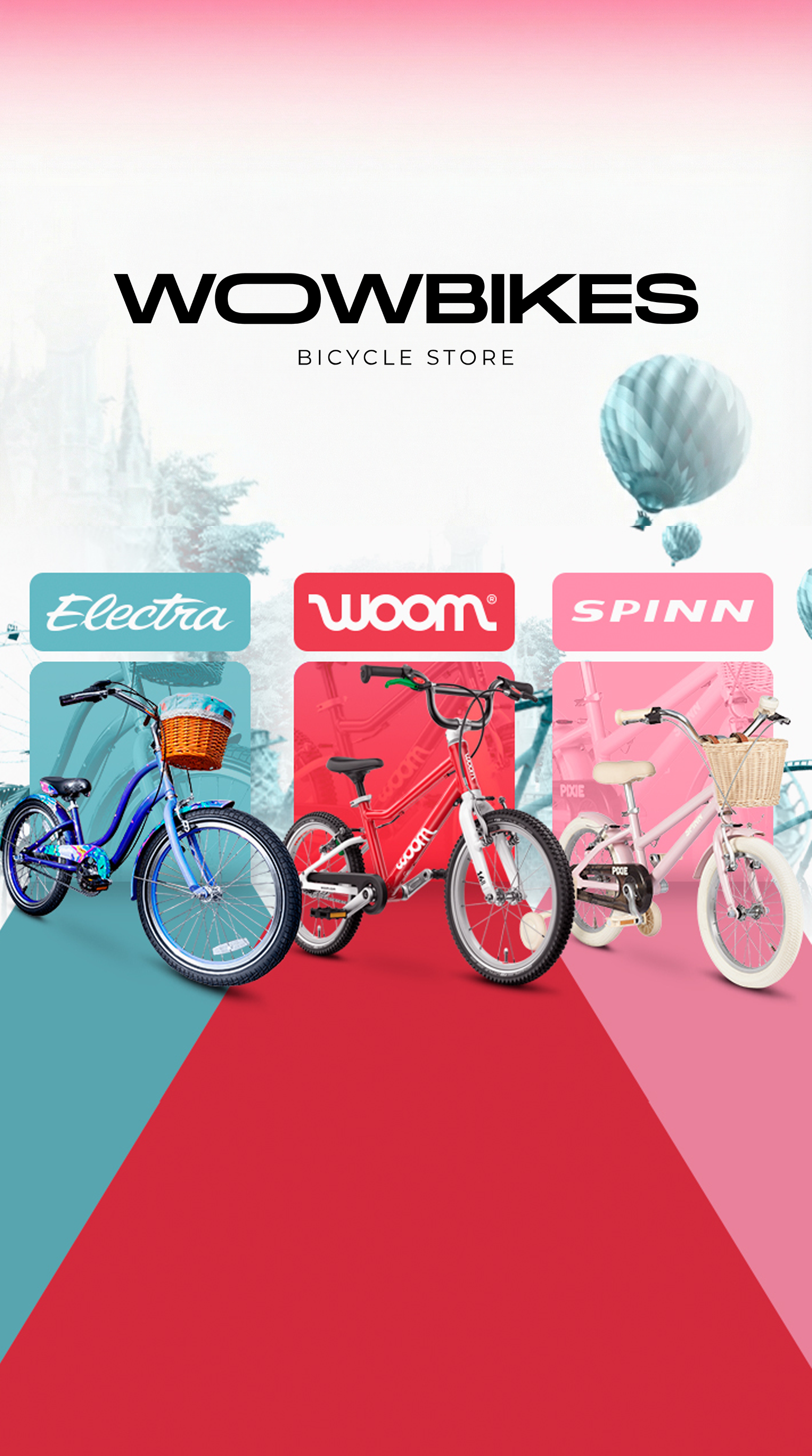 Детские велосипеды в WOWBIKES — купить в Москве и Санкт-Петербурге