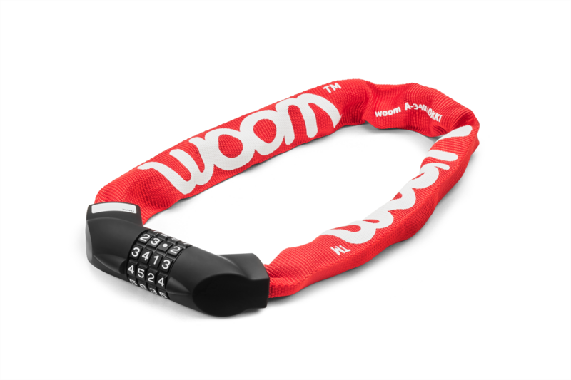 Велосипедный замок Woom LOKKI Bike Lock Red