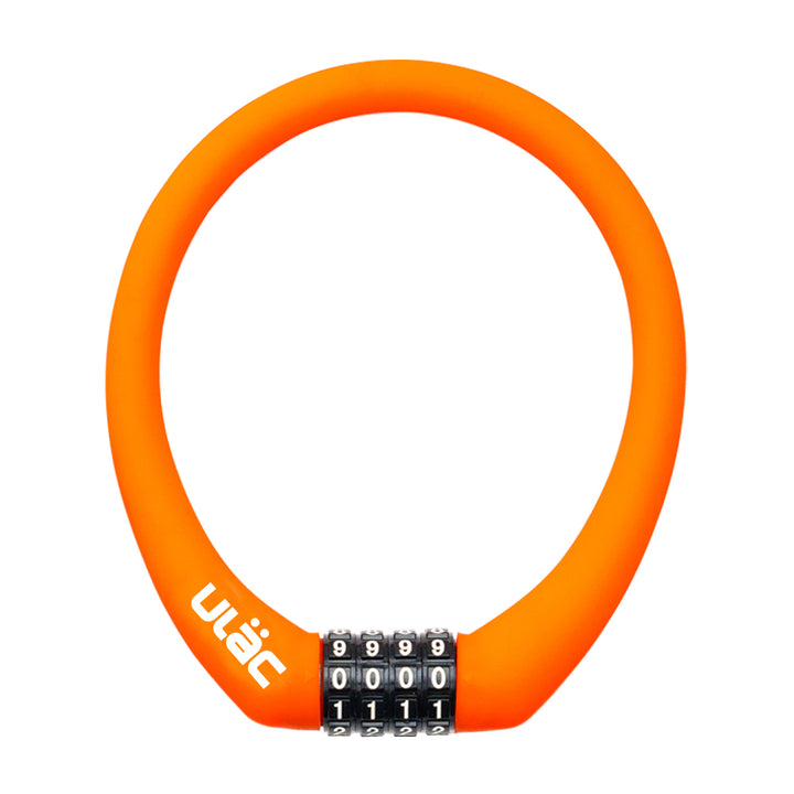 Велосипедный замок Ulac Prague Go Si Cable Lock Combo Orange