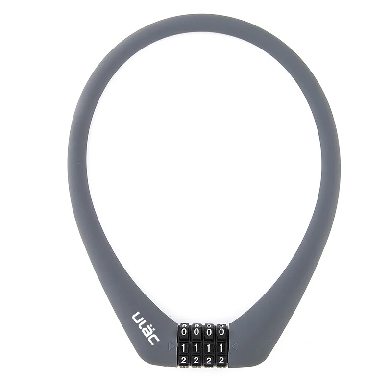 Велосипедный замок Ulac Prague Si Cable Lock Combo Grey