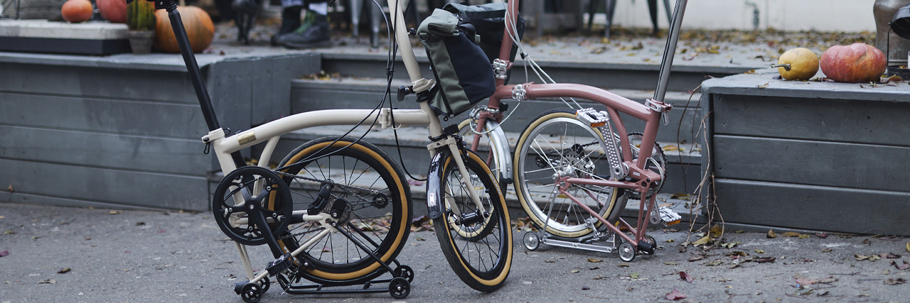 Складной велосипед BIKE'S SE Cream