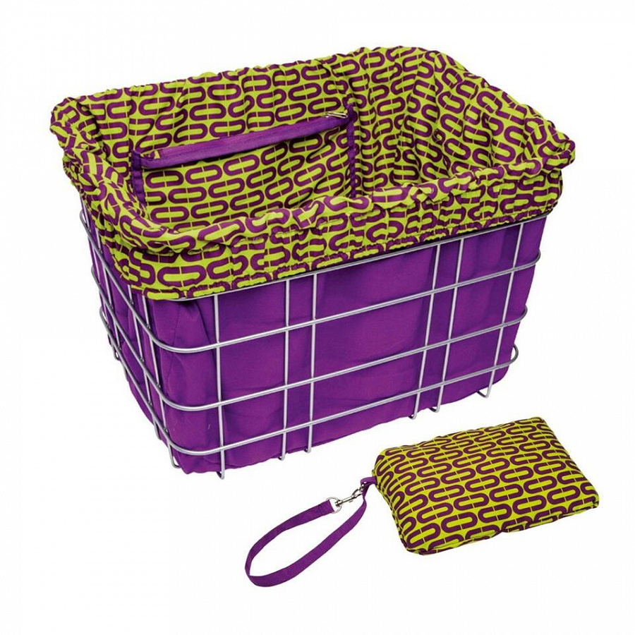 Вкладыш в корзину Electra Basket Liner Purple Ovals