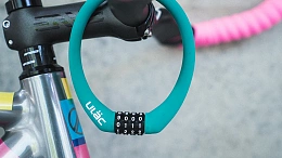Велосипедный замок Ulac Prague Go Si Cable Lock Combo Orange
