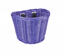 Корзина для велосипеда Electra Small Rattan Basket Purple