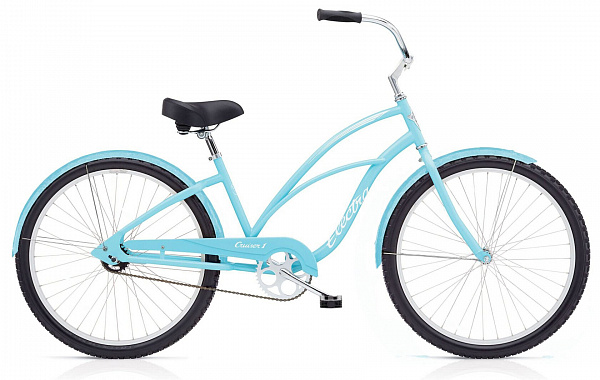 Велосипед Electra Cruiser 1 Step Thru Light Blue 24