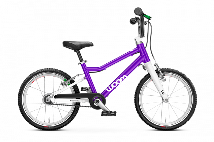 Детский велосипед Woom original 3 AUTOMAGIC G purple haze 16"