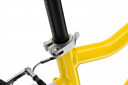 Детский велосипед Woom go 4 vibrant yellow 20”