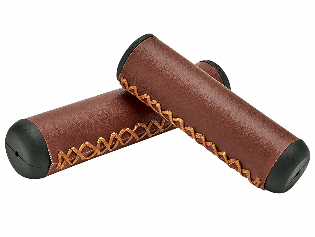 Грипсы Electra Hand-Stiched Grips Long/Short Vintage Brown