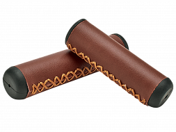 Грипсы Electra Hand-Stiched Grips Long/Short Vintage Brown