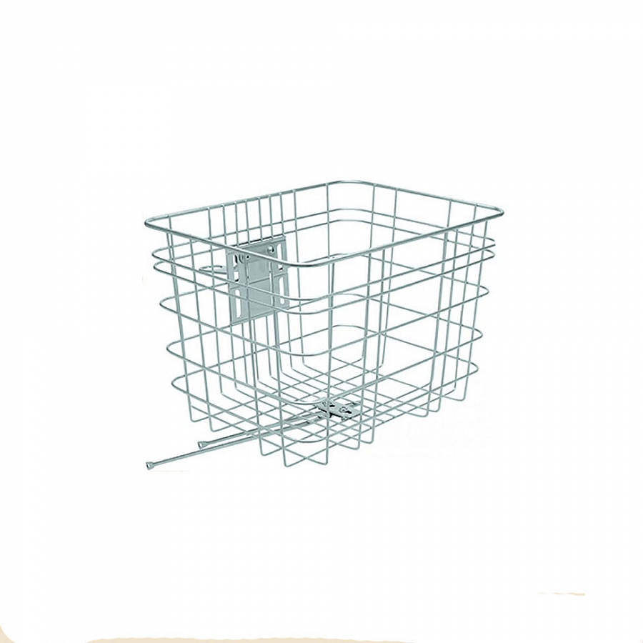Корзина для велосипеда Electra Cruiser Steel Front Basket Silver
