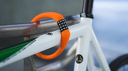 Велосипедный замок Ulac Prague Go Si Cable Lock Combo Orange