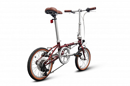 Складной велосипед Dahon Boardwalk D7 16'' Dark red