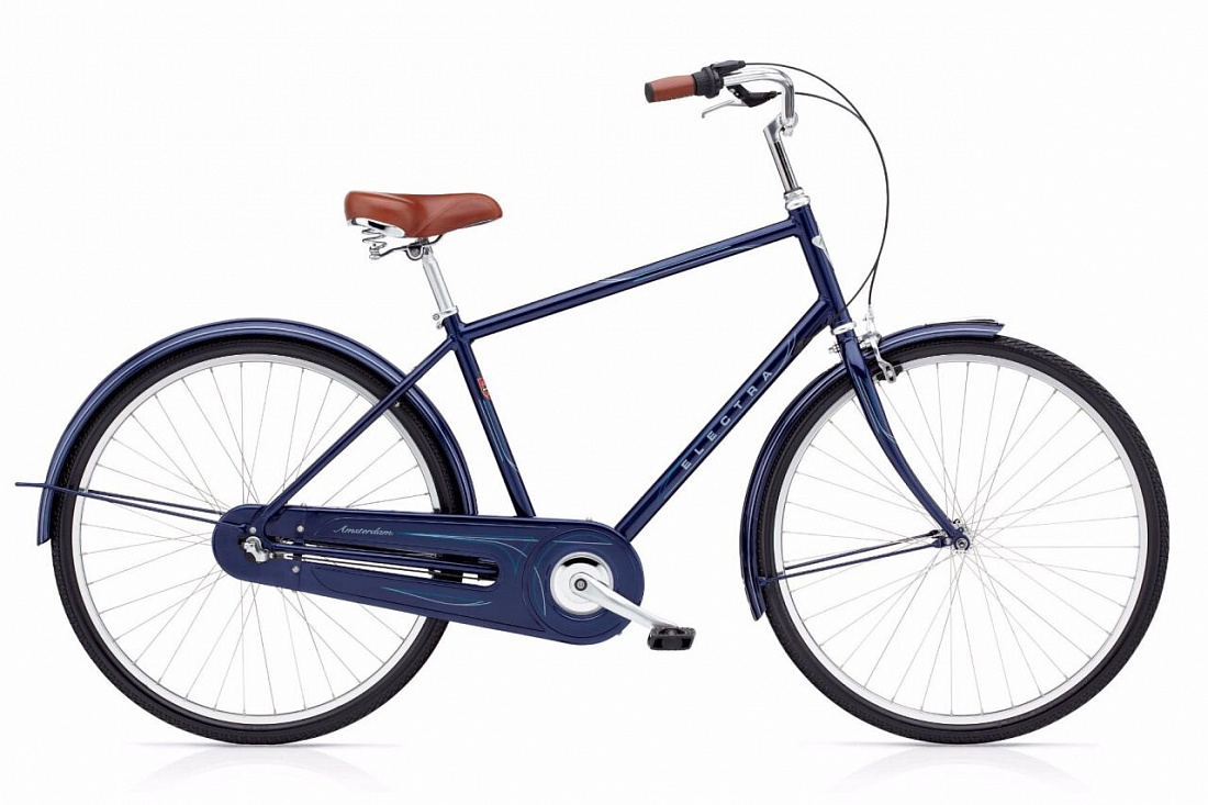 Велосипед Electra Amsterdam Original 3i Blue Metallic (Garage Vintage)
