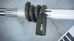Велосипедный замок Ulac Avenir Memory Cable Lock Sky Blue