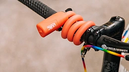 Велосипедный замок Ulac Avenir Memory Cable Lock Sky Blue