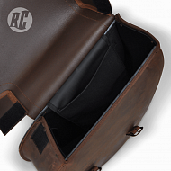 Сумка для велосипеда  The Ruffian Leather Saddle Bag Left Brown