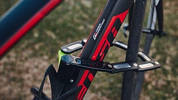 Велосипедный замок Ulac Type-AX Alloy Blade Folding Lock Black