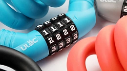 Велосипедный замок Ulac 1970 Memory Cable Lock Combo Grey