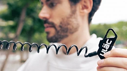 Велосипедный замок Ulac Piccadilly Carabiner Cable Combo Lock Black