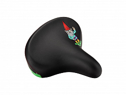 Седло для велосипеда Electra Gnome Saddle w/Elastomers Black