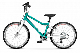 Детский велосипед Woom go 4 metallic turquoise/petrol 20”