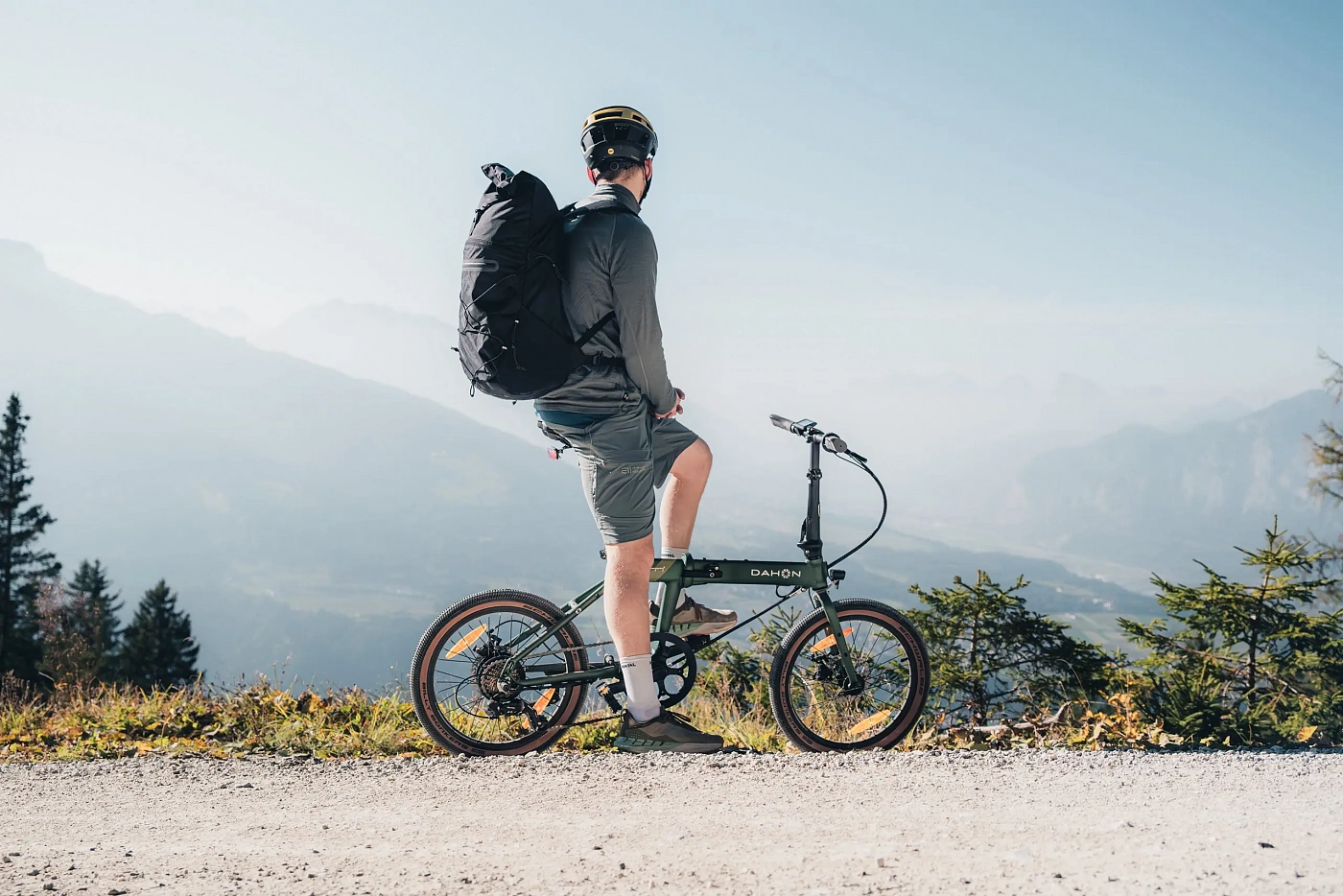 Складной электровелосипед Dahon E-Hemingway 20" Green