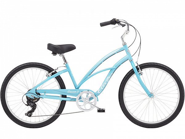 Велосипед Electra Cruiser 7D Step Thru Light Blue 24