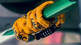 Велосипедный замок Ulac 52nd Street Steel Chain Lock Combo Bumblebee