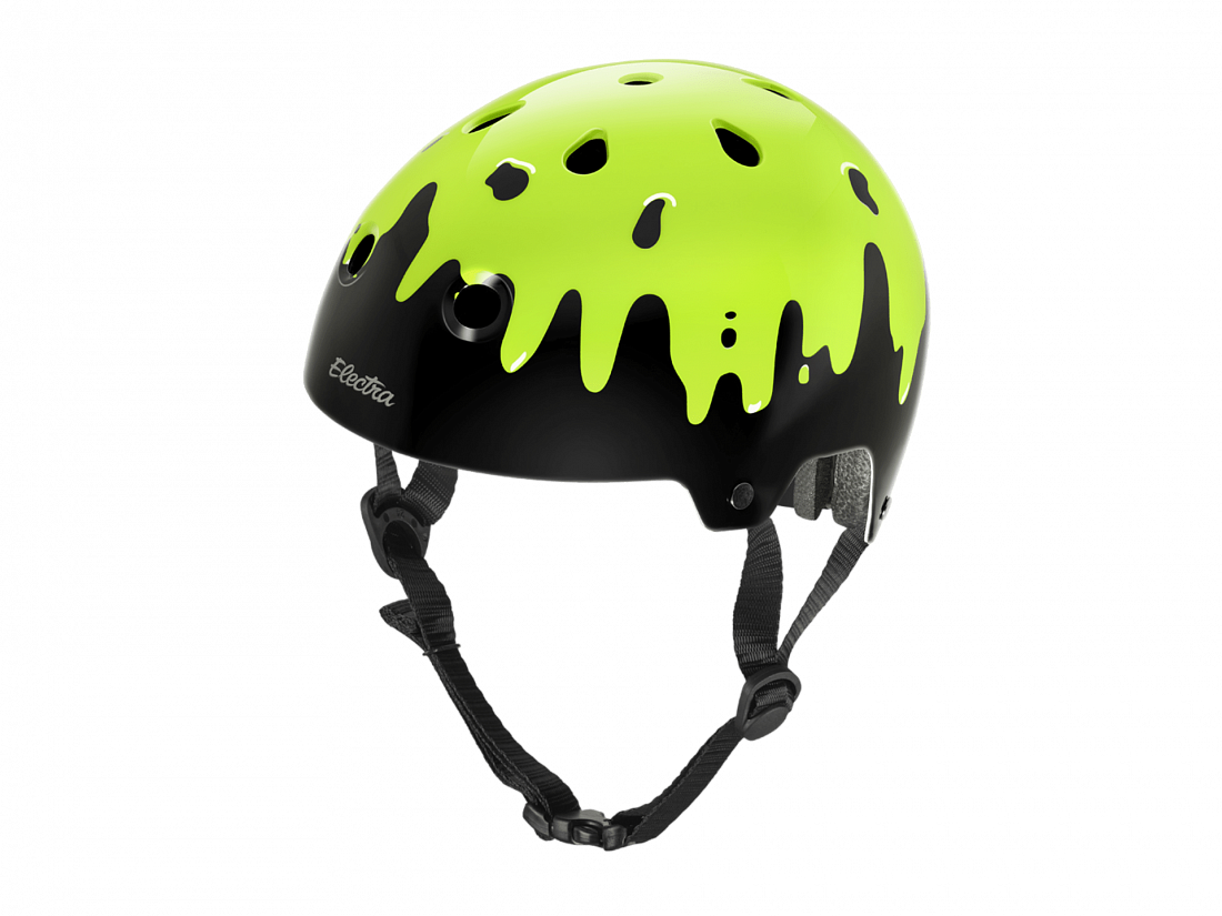 Велосипедный шлем Electra Lifestyle Slime Helmet Black/Green (Size L)