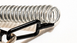Велосипедный замок Ulac Valkyrie Carabiner Cable Lock Silver