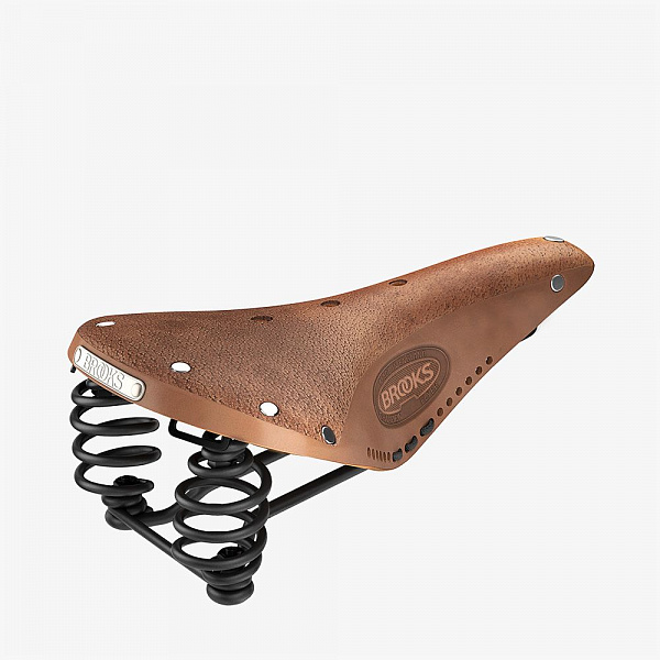 Седло для велосипеда Brooks Flyer Softened Leather Saddle Dark Tan