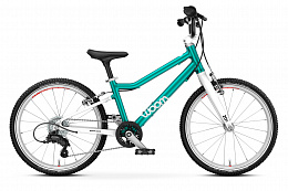 Детский велосипед Woom go 4 metallic turquoise/petrol 20”