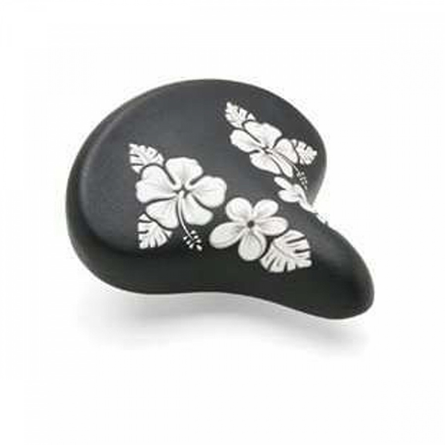 Седло для велосипеда Electra Hawaii Saddle w/Elastomers Black