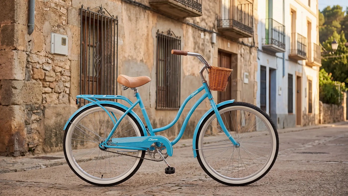 Велосипед круизер Spinn Charm 1-speed Pastel Blue