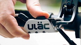 Велосипедный замок Ulac Piccadilly Carabiner Cable Combo Lock Black