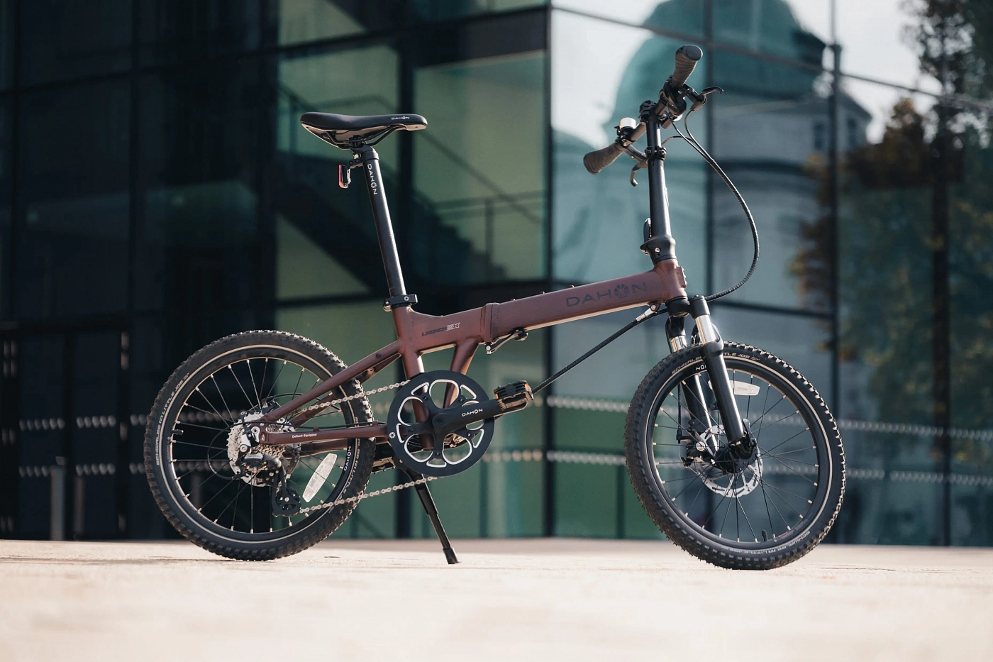 Складной велосипед Dahon Launch EX 20" Brown