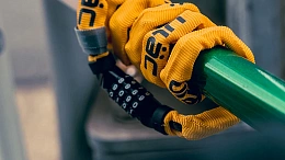 Велосипедный замок Ulac 52nd Street Steel Chain Lock Combo Bumblebee