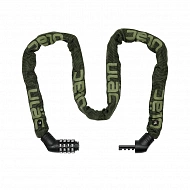 Велосипедный замок Ulac Street Fighter Steel Chain Lock Combo Moss